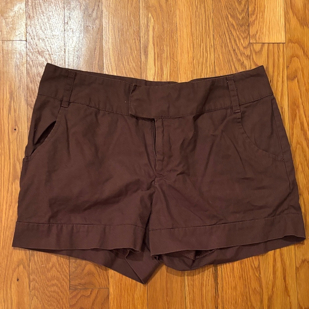 Cato Dark Brown Girls Bermudas